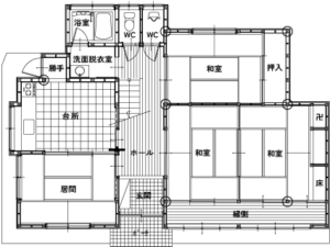1階平面図