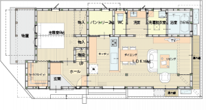 1階平面図
